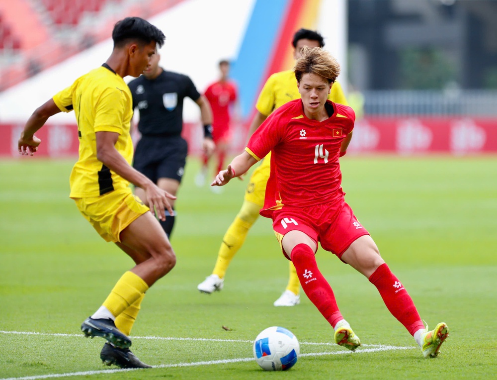 Cabin BLV Quang Huy: “Chiến thắng giúp U22 Việt Nam cởi bỏ được áp lực”  - Ảnh 1.