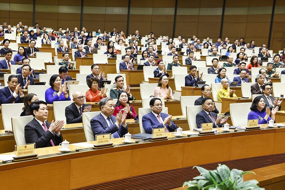 Phiên bế mạc Kỳ họp thứ 10, Quốc hội khoá XV - Ảnh 2.