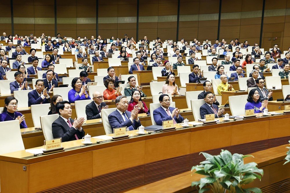 Phiên bế mạc Kỳ họp thứ 10, Quốc hội khoá XV - Ảnh 4.