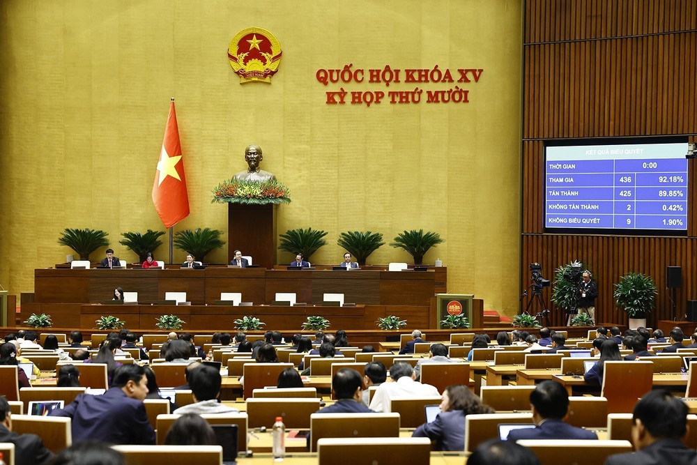 Quốc hội thông qua nghị quyết và luật về các dự án trọng điểm quốc gia - Ảnh 1.