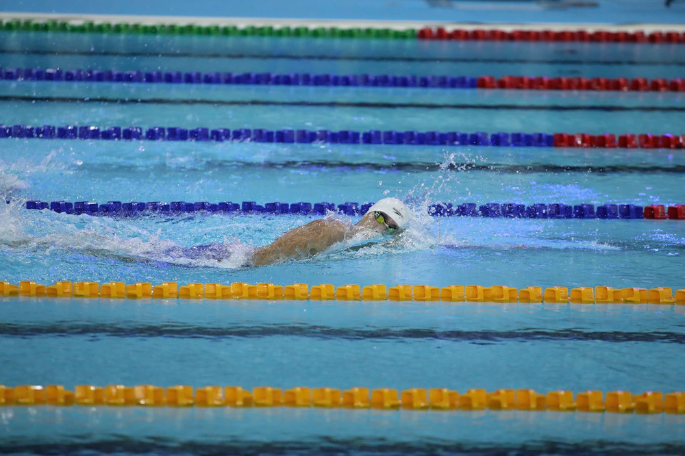 Sức vóc 'bộ tứ nam thần' đội bơi tiếp sức Việt Nam vừa giành HCV SEA Games 2025 - Ảnh 2.