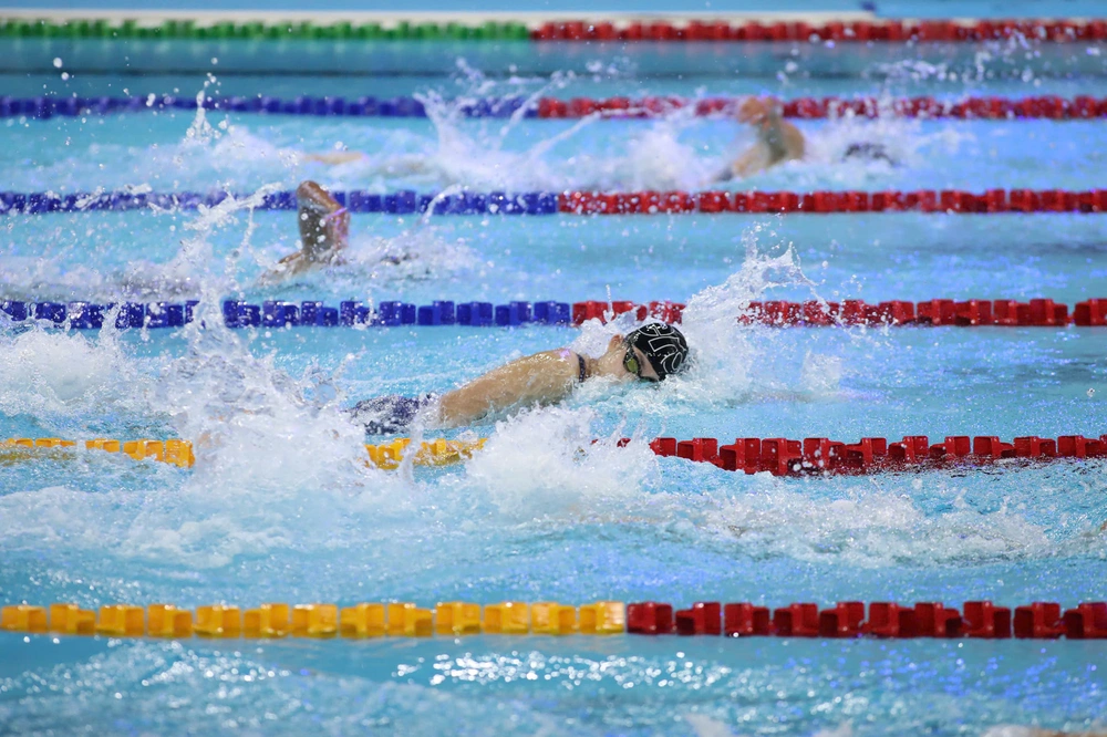 TRỰC TIẾP SEA Games 2025 hôm nay ngày 12/12: Điền kinh và bơi lội liên tiếp giành vàng - Ảnh 2. TRỰC TIẾP SEA Games 2025 hôm nay ngày 12/12: Điền kinh và bơi lội liên tiếp giành vàng - Ảnh 2.