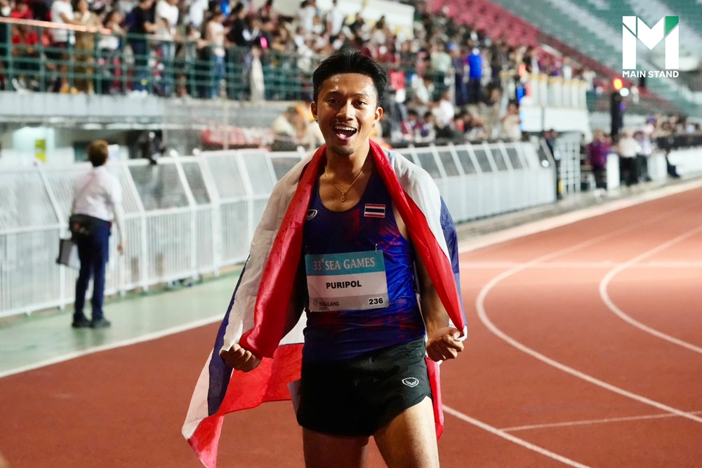 'Thần đồng' điền kinh Thái Lan giành HCV, phá kỷ lục SEA Games do chính mình lập ra - Ảnh 1. 'Thần đồng' điền kinh Thái Lan giành HCV, phá kỷ lục SEA Games do chính mình lập ra - Ảnh 1.