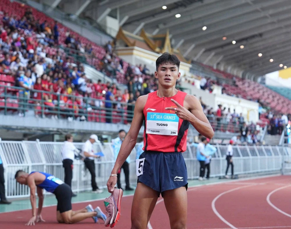 Ngôi sao Việt Nam lập thành tích đặc biệt ở SEA Games 2025 nhưng mất kỷ lục vì lỗi của ban tổ chức - Ảnh 1. Ngôi sao Việt Nam lập thành tích đặc biệt ở SEA Games 2025 nhưng mất kỷ lục vì lỗi của ban tổ chức - Ảnh 1.