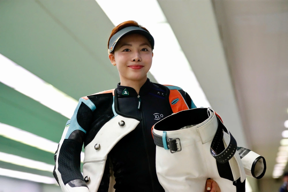 Nhan sắc gây thương nhớ của nữ xạ thủ Việt Nam phá kỷ lục SEA Games 2025 - Ảnh 1. Nhan sắc gây thương nhớ của nữ xạ thủ Việt Nam phá kỷ lục SEA Games 2025 - Ảnh 1.