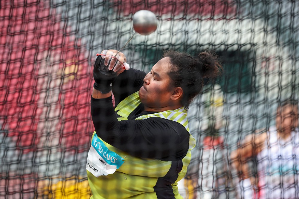 VĐV ném búa Malaysia phá 4 kỷ lục SEA Games liên tiếp chỉ trong một lần thi - Ảnh 1. VĐV ném búa Malaysia phá 4 kỷ lục SEA Games liên tiếp chỉ trong một lần thi - Ảnh 1.