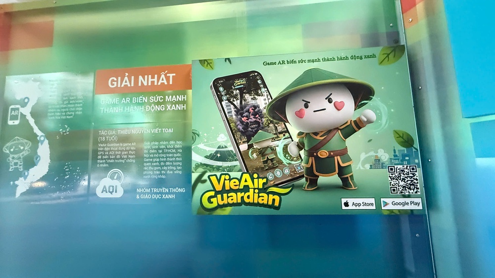 "Không khí thêm trong, cuộc sống thêm màu": Bụi mịn qua mắt trẻ em - Ảnh 5. "Không khí thêm trong, cuộc sống thêm màu": Bụi mịn qua mắt trẻ em - Ảnh 5.