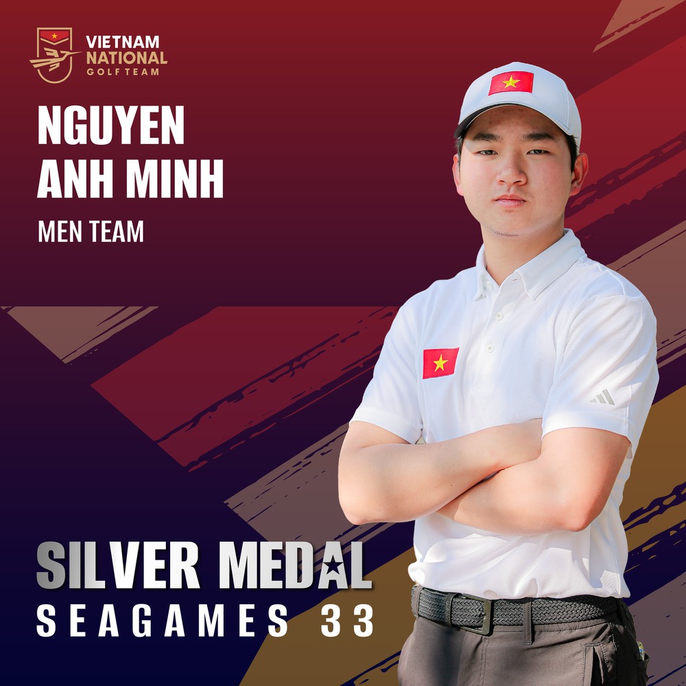 Tay golf nữ Việt Nam 17 tuổi giành huy chương lịch sử ở SEA Games 2025 - Ảnh 2. Tay golf nữ Việt Nam 17 tuổi giành huy chương lịch sử ở SEA Games 2025 - Ảnh 2.