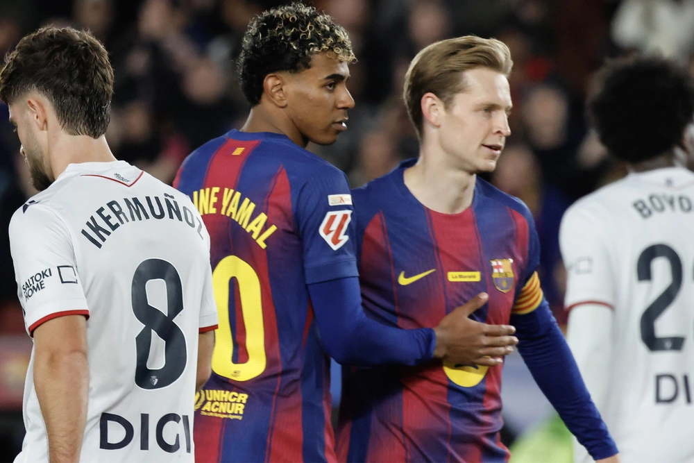 De Jong tiếp tục mất đà - Ảnh 1. De Jong tiếp tục mất đà - Ảnh 1.