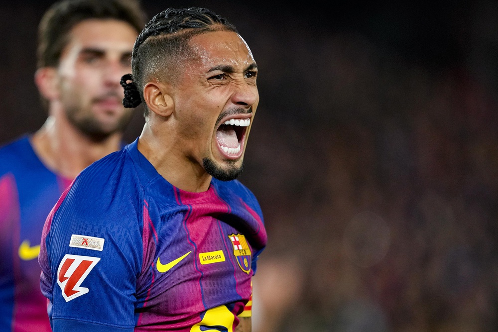 Barca chiến thắng nhờ “chất” Raphinha - Ảnh 1. Barca chiến thắng nhờ “chất” Raphinha - Ảnh 1.