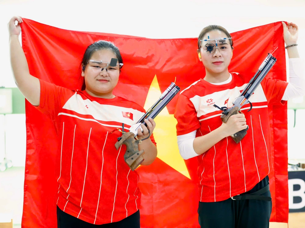 Đoàn TTVN ở SEA Games 2025 ngày 14/12: Điểm sáng mang tên Trịnh Thu Vinh - Ảnh 2. Đoàn TTVN ở SEA Games 2025 ngày 14/12: Điểm sáng mang tên Trịnh Thu Vinh - Ảnh 2.