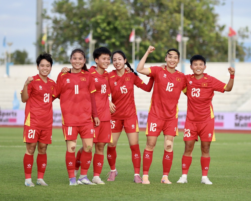 Bóng đá nữ - Bán kết, Việt Nam 5-0 Indonesia: Chiến thắng truyền cảm hứng cho U22 Việt Nam - Ảnh 1. Bóng đá nữ - Bán kết, Việt Nam 5-0 Indonesia: Chiến thắng truyền cảm hứng cho U22 Việt Nam - Ảnh 1.