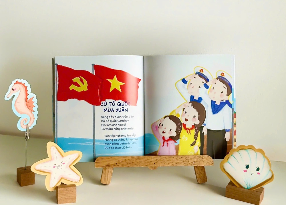 Mùa Xuân nơi đảo xa qua đôi mắt trẻ thơ - Ảnh 4. Mùa Xuân nơi đảo xa qua đôi mắt trẻ thơ - Ảnh 4.