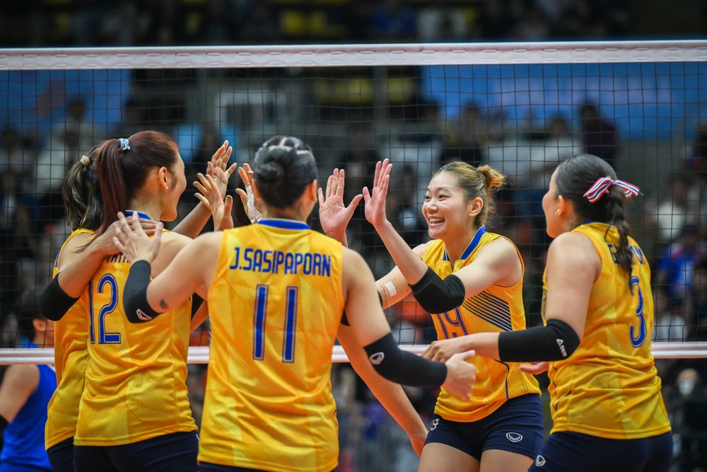 Tuyển bóng chuyền nữ Thái Lan thắng dễ Indonesia 3-0, giành quyền vào chơi trận chung kết SEA Games 2025 Tuyển bóng chuyền nữ Thái Lan thắng dễ Indonesia 3-0, giành quyền vào chơi trận chung kết SEA Games 2025