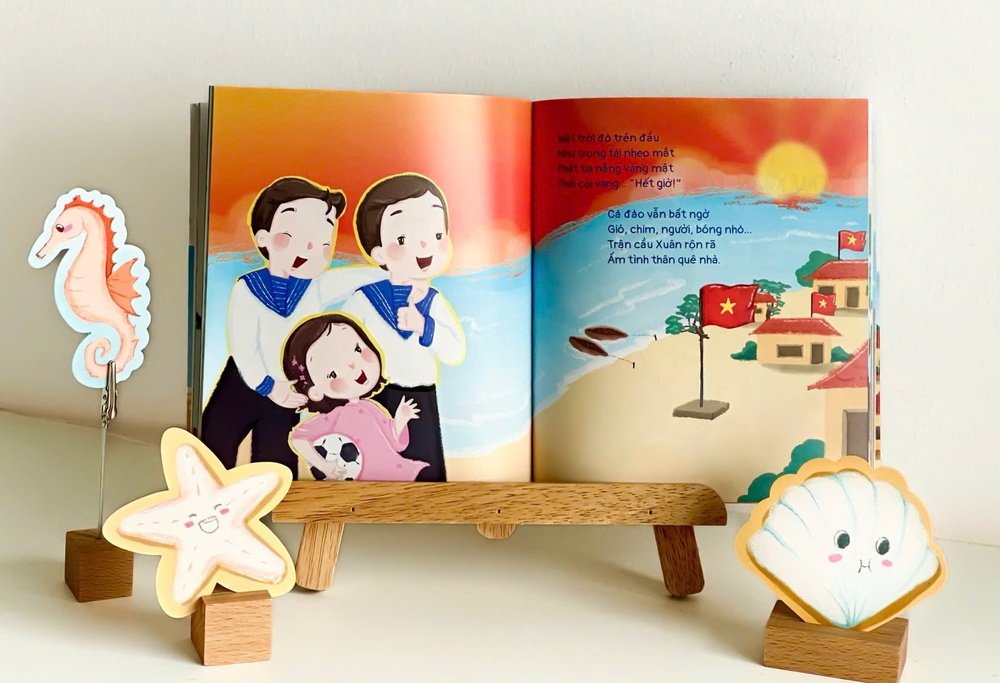 Mùa Xuân nơi đảo xa qua đôi mắt trẻ thơ - Ảnh 5. Mùa Xuân nơi đảo xa qua đôi mắt trẻ thơ - Ảnh 5.