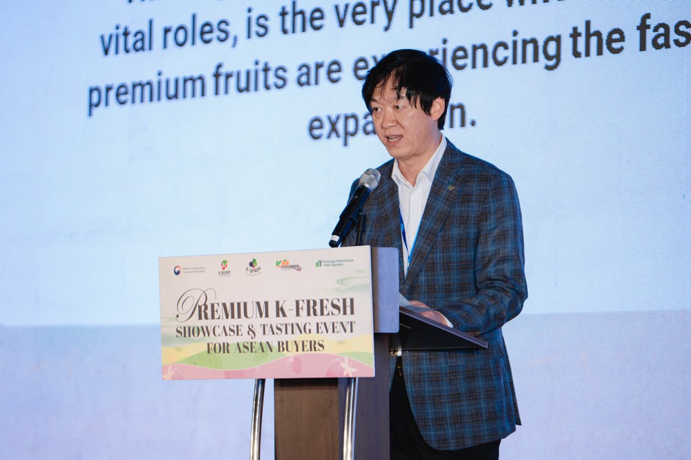 Premium K-Fresh Showcase & Tasting Event 2025: Tinh hoa trái cây cao cấp Hàn Quốc lần đầu quy tụ tại Hà Nội - Ảnh 3. Premium K-Fresh Showcase & Tasting Event 2025: Tinh hoa trái cây cao cấp Hàn Quốc lần đầu quy tụ tại Hà Nội - Ảnh 3.