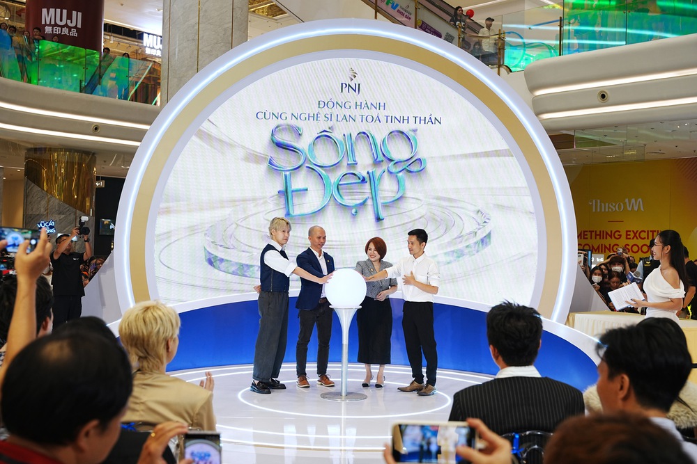 PNJ ra mắt nền tảng truyền thông "Sống đẹp" - Ảnh 2. PNJ ra mắt nền tảng truyền thông "Sống đẹp" - Ảnh 2.