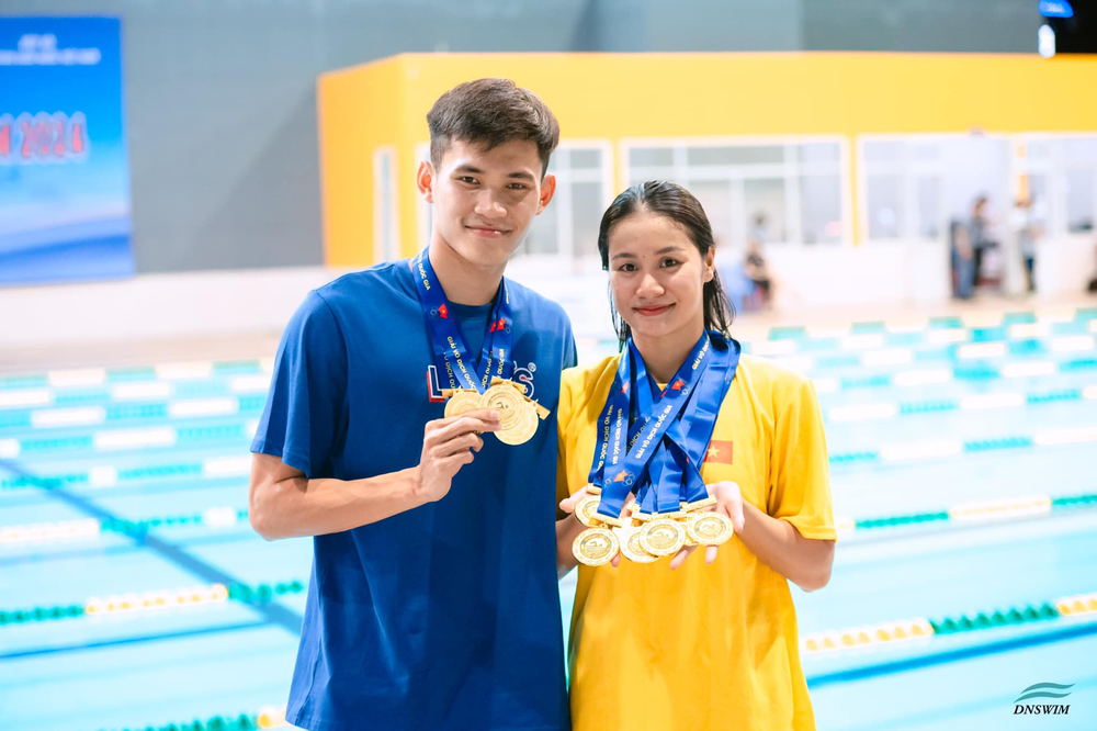 Kình ngư Phạm Thanh Bảo công khai ủng hộ bạn gái Mỹ Tiên sau khi giành cú đúp HCV SEA Games 2025 - Ảnh 3. Kình ngư Phạm Thanh Bảo công khai ủng hộ bạn gái Mỹ Tiên sau khi giành cú đúp HCV SEA Games 2025 - Ảnh 3.