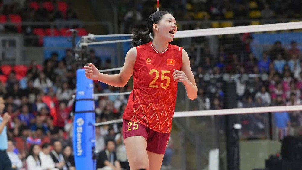 Phụ công Bích Thủy là một trong những cầu thủ chơi hay nhất bên phía tuyển Việt Nam trong trận chung kết bóng chuyền nữ SEA Games 2025 Phụ công Bích Thủy là một trong những cầu thủ chơi hay nhất bên phía tuyển Việt Nam trong trận chung kết bóng chuyền nữ SEA Games 2025