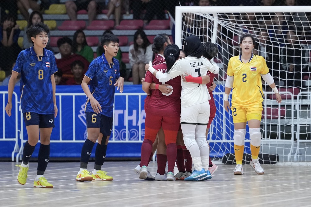 Xác định đối thủ của futsal nữ Việt Nam trong trận chung kết SEA Games 33 - Ảnh 2.