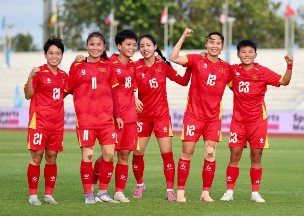 VTV5 VTV6 trực tiếp bóng đá nữ Việt Nam vs Philippines 19h30 hôm nay, SEA Games 2025 - Ảnh 1. VTV5 VTV6 trực tiếp bóng đá nữ Việt Nam vs Philippines 19h30 hôm nay, SEA Games 2025 - Ảnh 1.