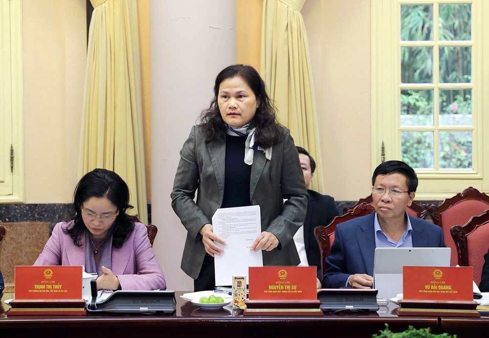 Phó Chủ tịch nước chủ trì Phiên họp lần thứ tư Ban Tổ chức Đại hội Thi đua yêu nước toàn quốc - Ảnh 3. Phó Chủ tịch nước chủ trì Phiên họp lần thứ tư Ban Tổ chức Đại hội Thi đua yêu nước toàn quốc - Ảnh 3.