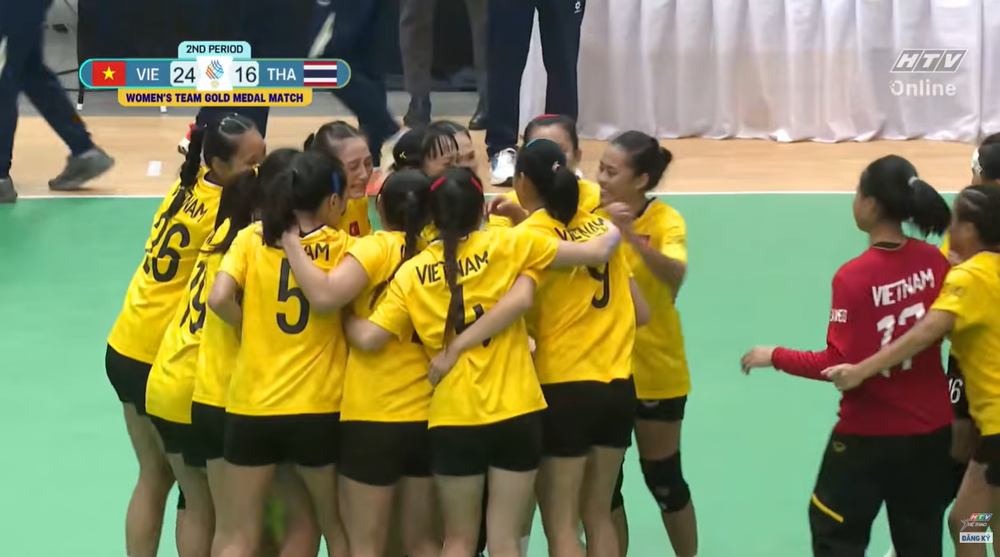 Việt Nam giành HCV bóng ném nữ SEA Games 2025