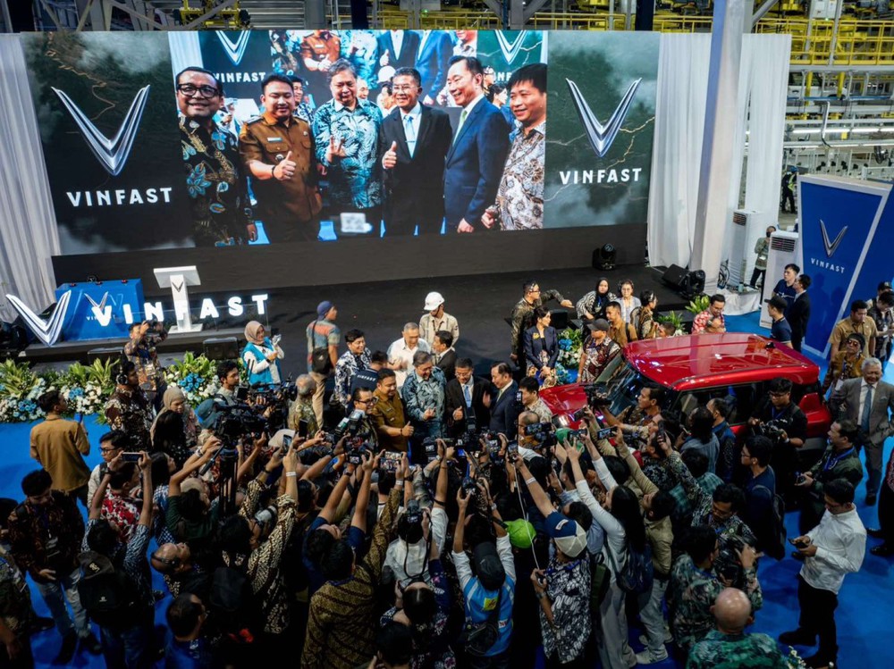 VinFast khánh thành nhà máy tại Indonesia sau 17 tháng khởi công - Ảnh 1.