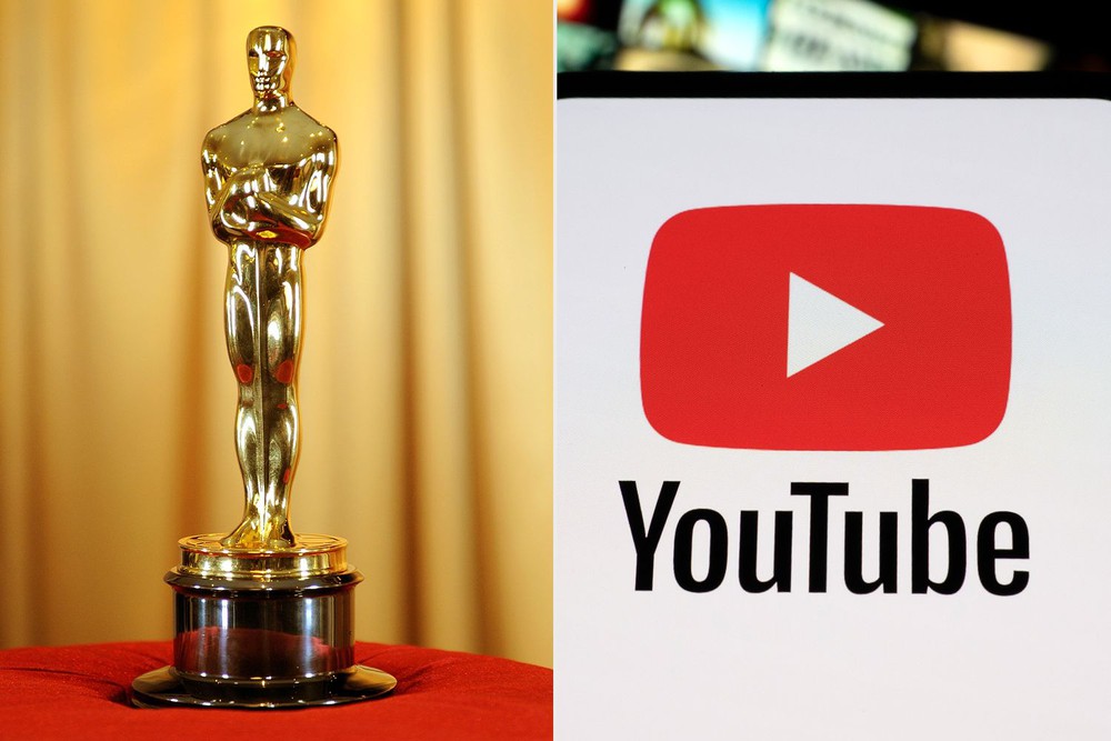 Oscar sẽ phát trực tuyến độc quyền trên YouTube - Ảnh 1. Oscar sẽ phát trực tuyến độc quyền trên YouTube - Ảnh 1.