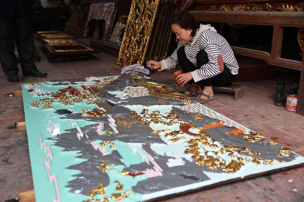 Vì một miền quê đáng sống: Làng nghề Sơn Đồng, biểu tượng sự trường tồn văn hóa - Ảnh 4. Vì một miền quê đáng sống: Làng nghề Sơn Đồng, biểu tượng sự trường tồn văn hóa - Ảnh 4.