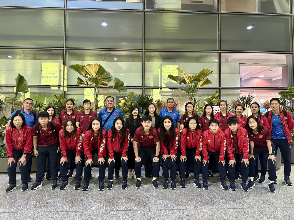 Đội tuyển nữ Việt Nam kết thúc hành trình cảm xúc tại SEA Games 33 - Ảnh 1. Đội tuyển nữ Việt Nam kết thúc hành trình cảm xúc tại SEA Games 33 - Ảnh 1.