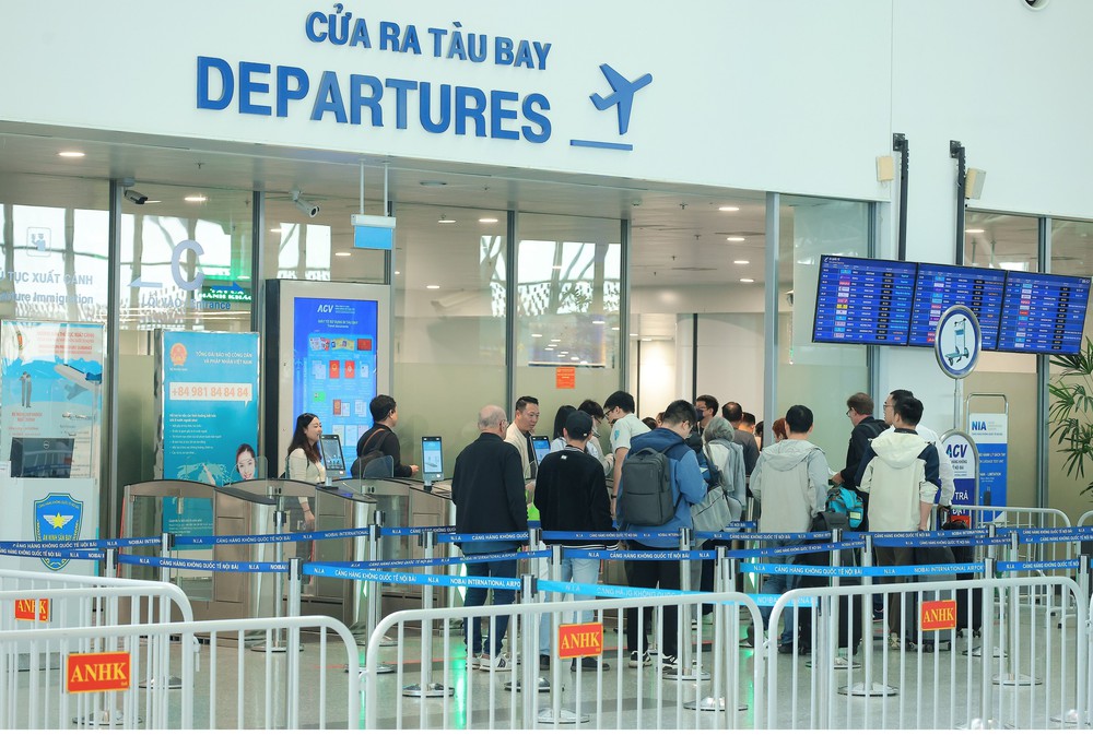 Dự án mở rộng Nhà ga T2 Nội Bài sẽ được đưa vào khai thác từ ngày 19/12 - Ảnh 11. Dự án mở rộng Nhà ga T2 Nội Bài sẽ được đưa vào khai thác từ ngày 19/12 - Ảnh 11.