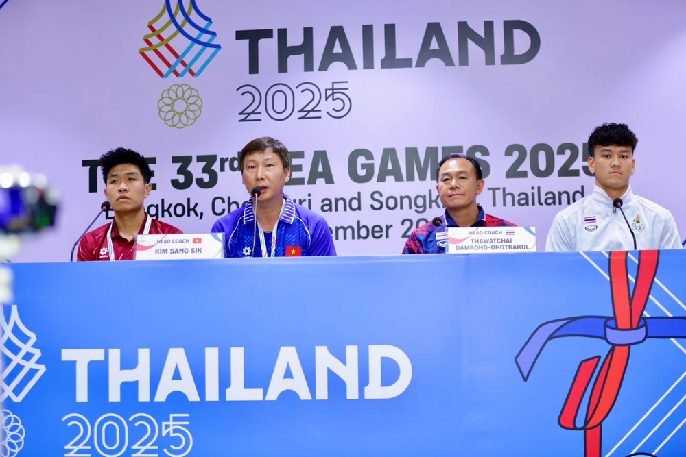 VTV5 VTV6 trực tiếp bóng đá Việt Nam vs Thái Lan 19h30 hôm nay, chung kết SEA Games 2025 - Ảnh 2. VTV5 VTV6 trực tiếp bóng đá Việt Nam vs Thái Lan 19h30 hôm nay, chung kết SEA Games 2025 - Ảnh 2.