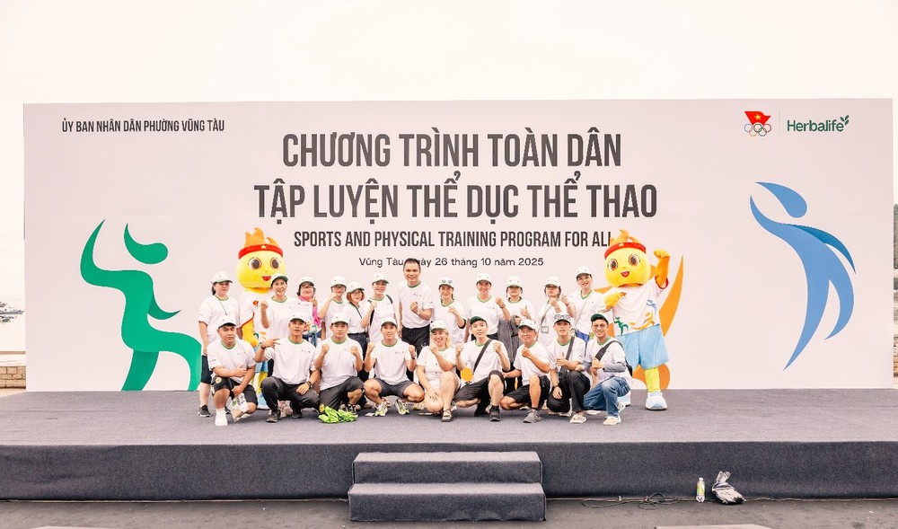 Herbalife Việt Nam đồng hành Chương trình toàn dân tập luyện thể dục thể thao - Ảnh 1.