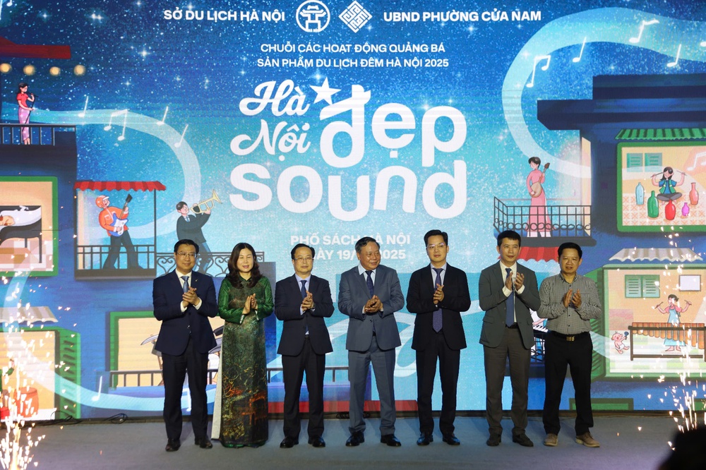 Khai mạc chuỗi hoạt động “Hà Nội Đẹp Sound”: Khi âm thanh thắp sáng đêm Thủ đô - Ảnh 3.