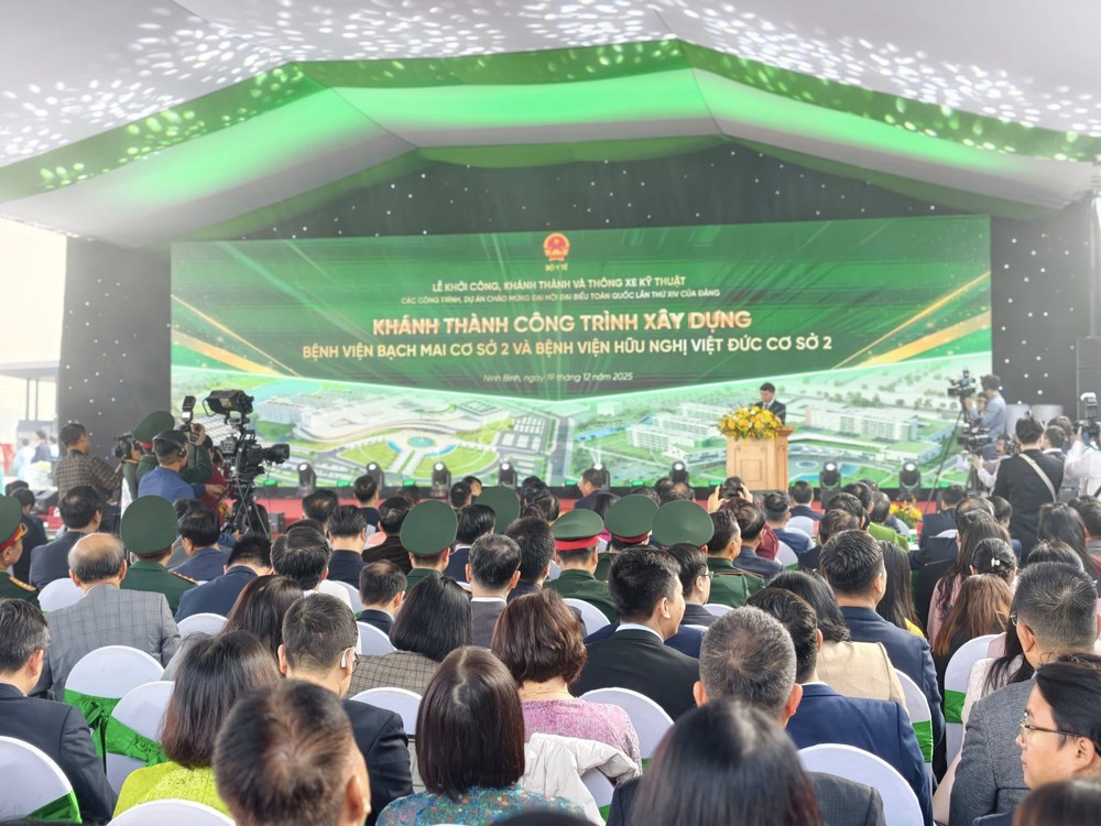 Khánh thành hai công trình y tế trọng điểm quốc gia - Ảnh 1.