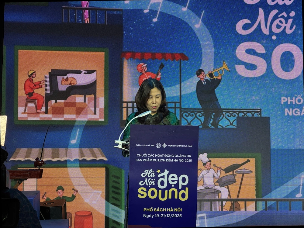 Khai mạc chuỗi hoạt động “Hà Nội Đẹp Sound”: Khi âm thanh thắp sáng đêm Thủ đô - Ảnh 3.