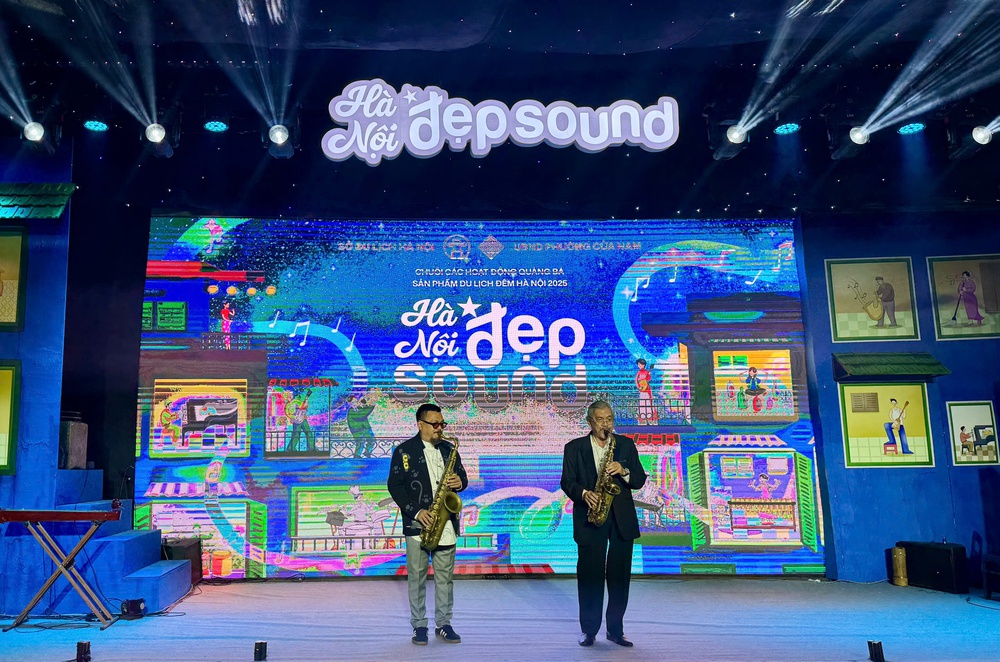 Khai mạc chuỗi hoạt động “Hà Nội Đẹp Sound”: Khi âm thanh thắp sáng đêm Thủ đô - Ảnh 2.