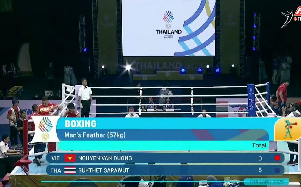 Võ sĩ Việt Nam bị xử ép, vuột HCV đầy tranh cãi dù đối thủ Thái Lan phạm quy  - Ảnh 6.