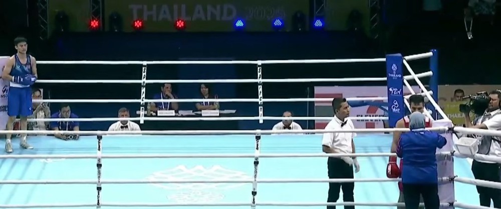 Võ sĩ Việt Nam bị xử ép, vuột HCV đầy tranh cãi dù đối thủ Thái Lan phạm quy  - Ảnh 4.