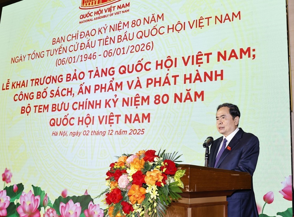 Chủ tịch Quốc hội Trần Thanh Mẫn dự Lễ khai trương Bảo tàng Quốc hội Việt Nam - Ảnh 2.