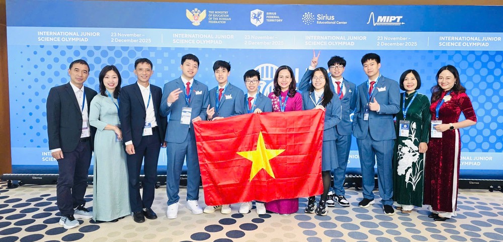 Tất cả 6 học sinh Hà Nội đều giành huy chương tại Olympic Khoa học trẻ quốc tế - Ảnh 1. Tất cả 6 học sinh Hà Nội đều giành huy chương tại Olympic Khoa học trẻ quốc tế - Ảnh 1.