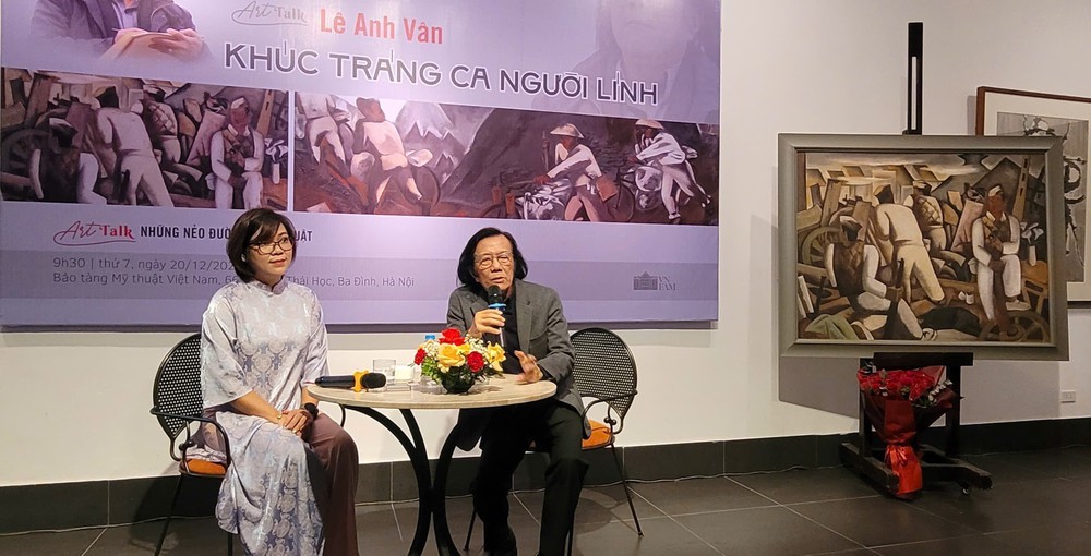 Họa sĩ của khúc tráng ca và tâm hồn người lính - Ảnh 1.