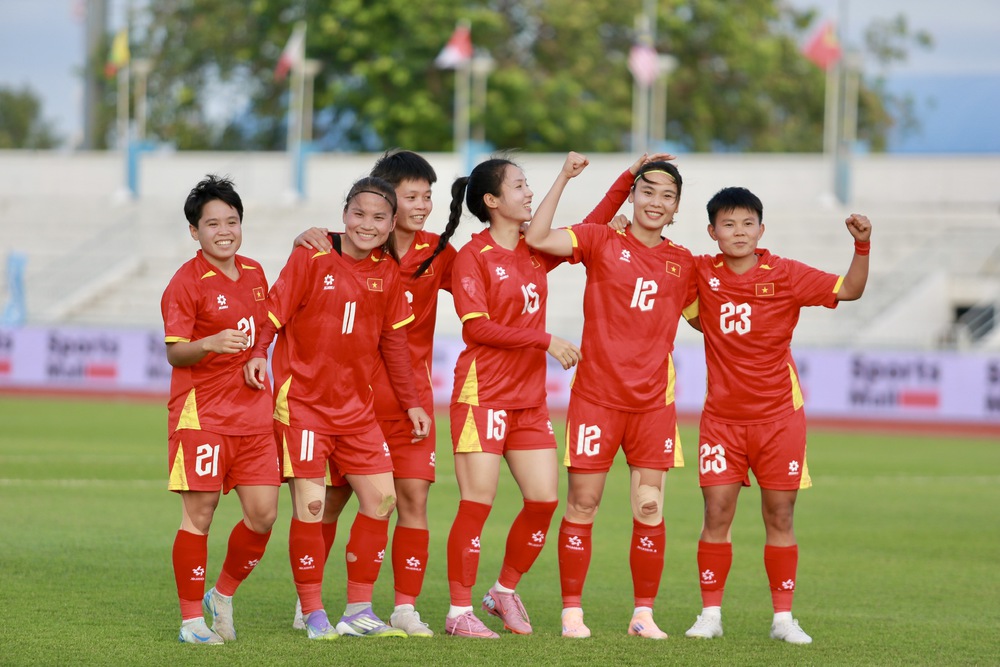 Đội tuyển bóng đá nữ Việt Nam tự tin hướng tới Asian Cup - Ảnh 1.