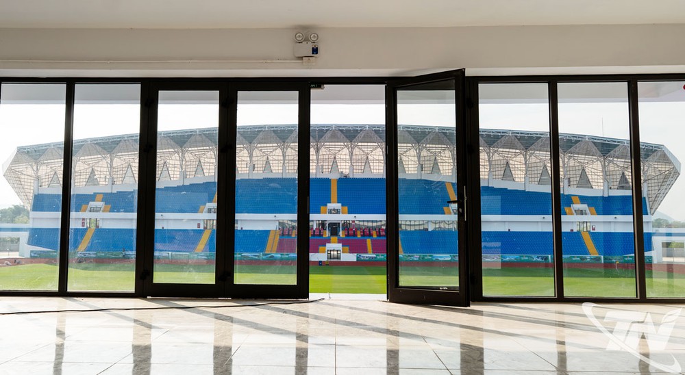 Cận cảnh SVĐ hơn 500 tỷ đồng vừa khánh thành, lớn nhất miền núi phía Bắc Việt Nam - Ảnh 9. Cận cảnh SVĐ hơn 500 tỷ đồng vừa khánh thành, lớn nhất miền núi phía Bắc Việt Nam - Ảnh 9.