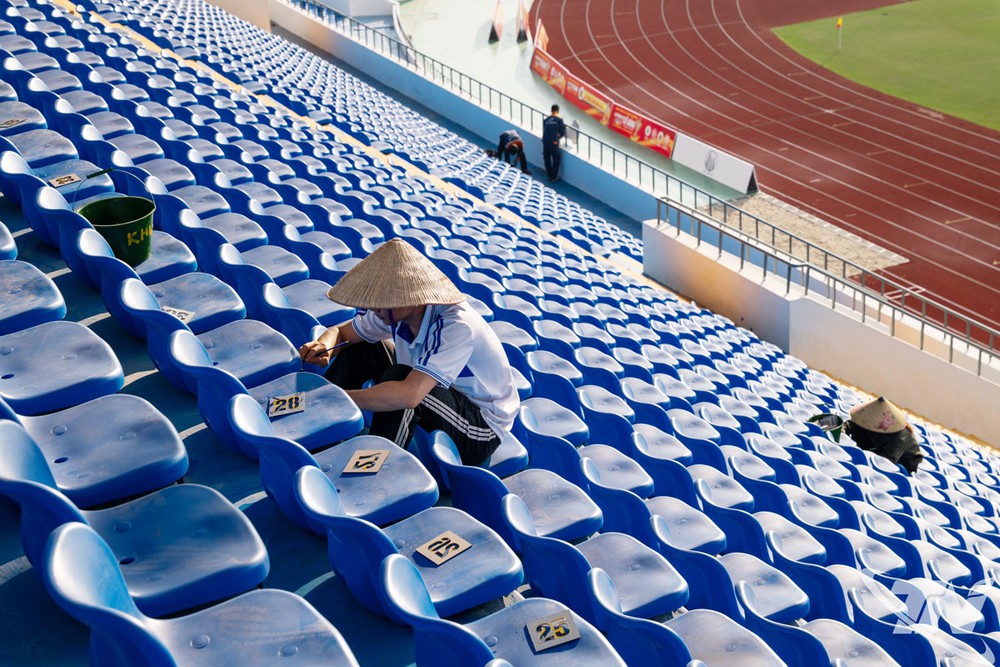 Cận cảnh SVĐ hơn 500 tỷ đồng vừa khánh thành, lớn nhất miền núi phía Bắc Việt Nam - Ảnh 5. Cận cảnh SVĐ hơn 500 tỷ đồng vừa khánh thành, lớn nhất miền núi phía Bắc Việt Nam - Ảnh 5.