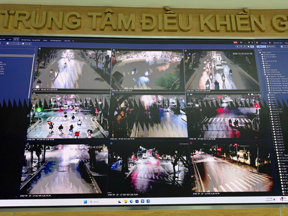 Camera AI phát huy hiệu quả góp phần giảm ùn tắc giao thông tại Thủ đô - Ảnh 2.