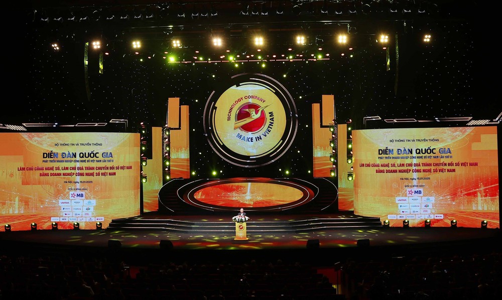 Thúc đẩy "Make in Việt Nam" tại Diễn đàn quốc gia phát triển doanh nghiệp công nghệ số lần VII - Ảnh 1.