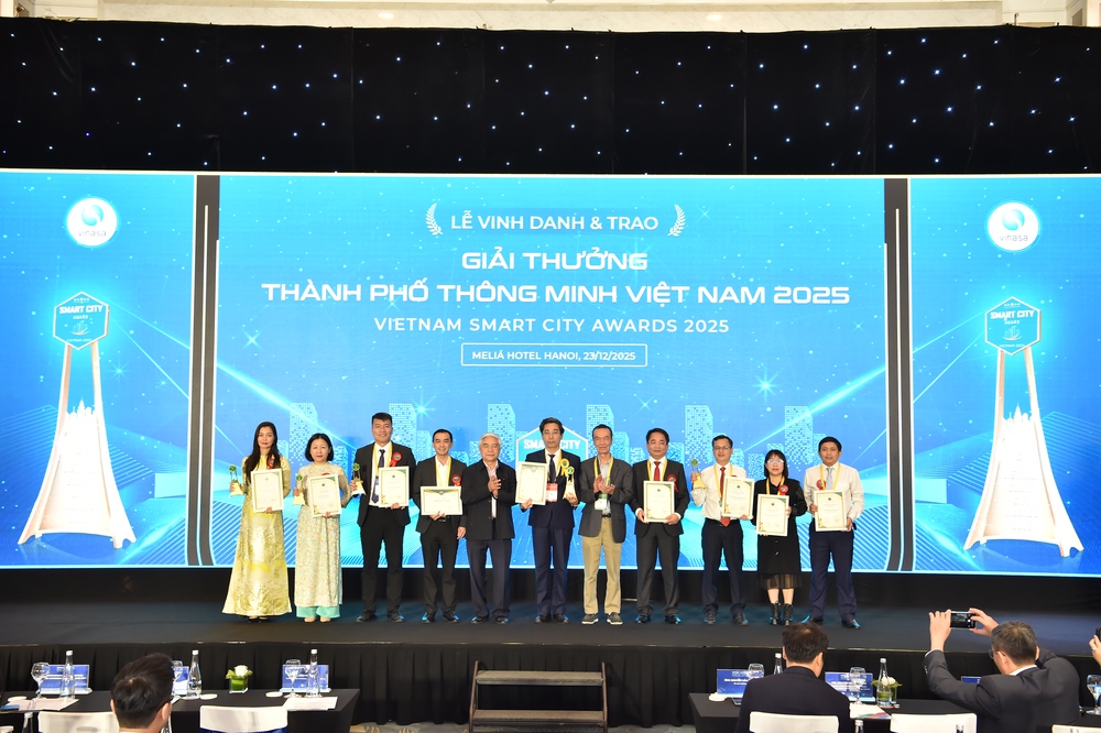 Giải thưởng Thành phố Thông minh Việt Nam 2025: Đà Nẵng tiếp tục được vinh danh "Đô thị đáng sống" - Ảnh 1.