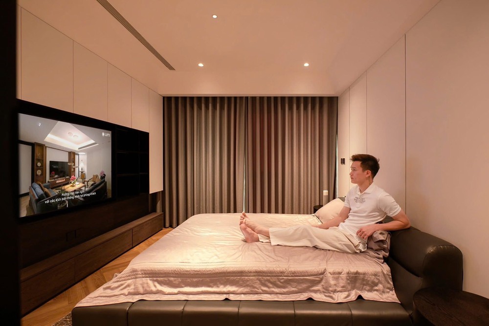 Tiền vệ Hoàng Đức khoe nhà mới tại Hà Nội - Ảnh 5.